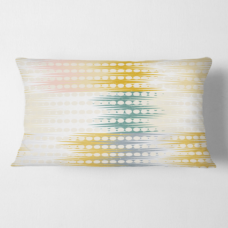 Coussin décoratif rétro Mid-Century