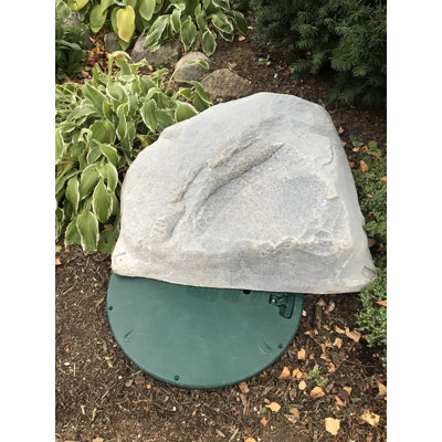 Ruggles Plastic Abstract Garden Stone