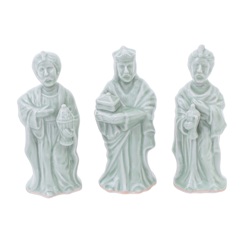 Ensemble de 10 figurines Cosey, Vert