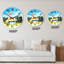 Petite horloge murale Mid-Century-51402106