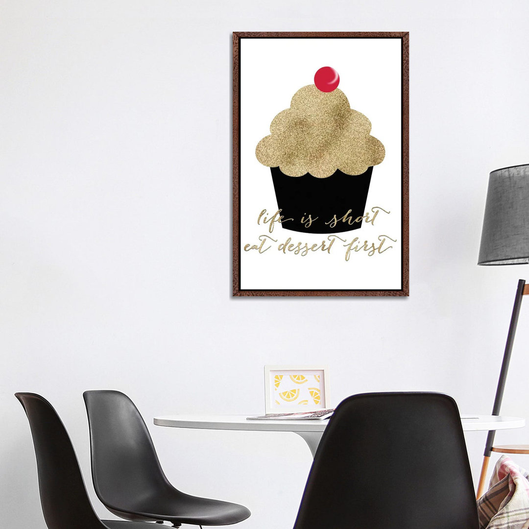 Eat The Cupcake von Blursbyai - Galerie-verpackte Leinwand Giclée