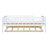 Wood Daybed With Trundle And Fence Guardrails-1753239993-1753239995