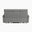Canapé inclinable électrique double en chenille Frett