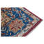 Tapis unique rouge / bleu / brun clair de 8 pi 9 po x 11 pi 9 po