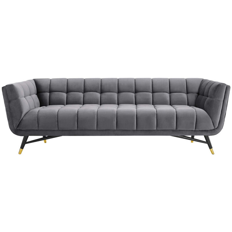Canapé Strick & Bolton, Polyester gris