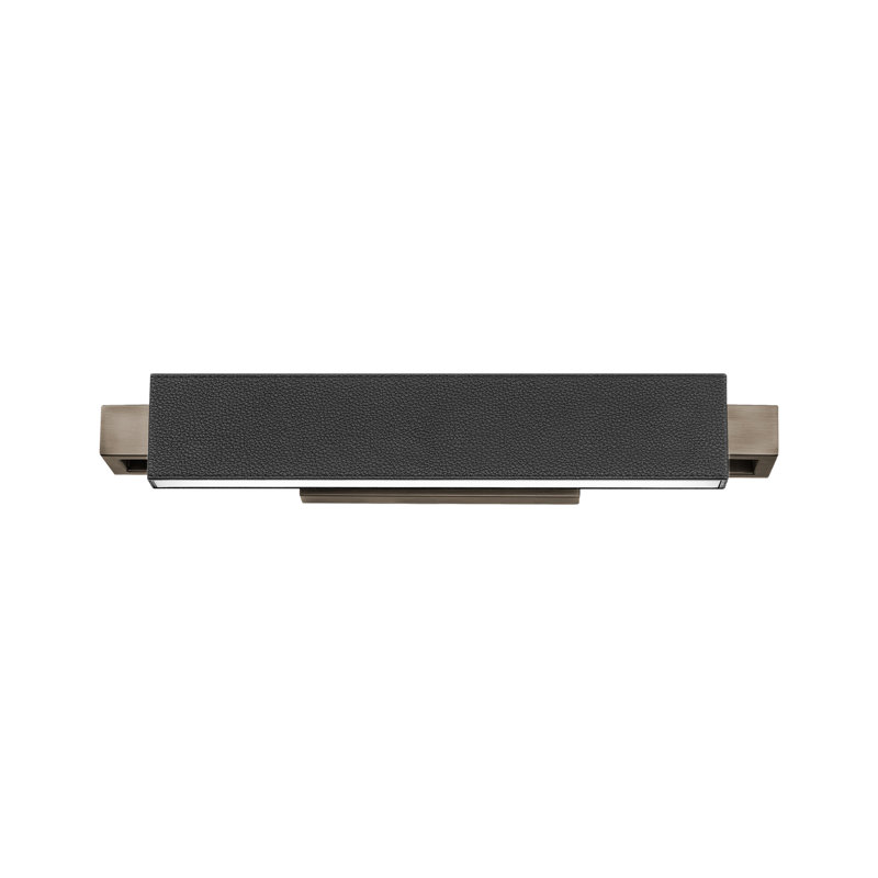 Kinsman 2 - Light LED Bath Bar, Pebbled Black Brushed Nickel