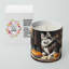 Bougie parfumée Pumpkin Pie avec support en céramique