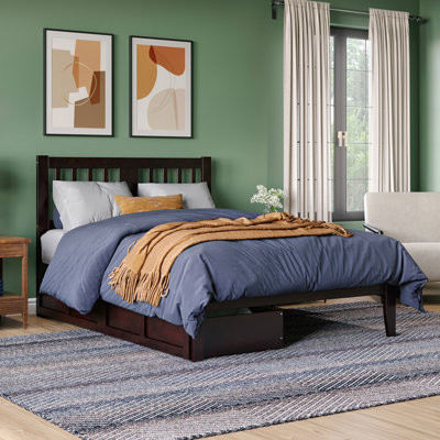 Zosia Solid Wood Storage Platform Bed by Viv + Rae
