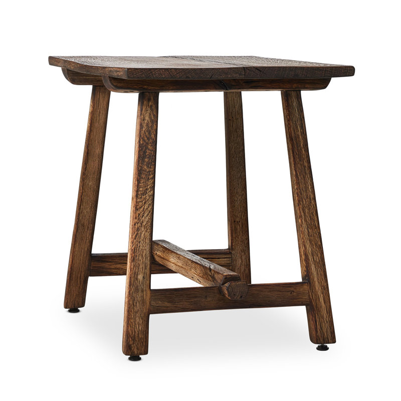 Elio Solid Wood End Table