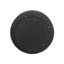 Table basse 31,5 po ronde noire avec rangement, table d'appoint moderne en placage de bois massif pour salon, chambre à coucher, appartement ou bureau-2086150155-1930420211