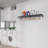 Wall Mounted Clothes Racks With Top Shelf