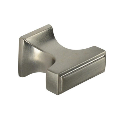 (Paquet de 5) Nickel satiné à bouton plateforme 1-3 / 16 pouces