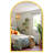 Dochas Aluminum Arch Mirror-35341606-3135992