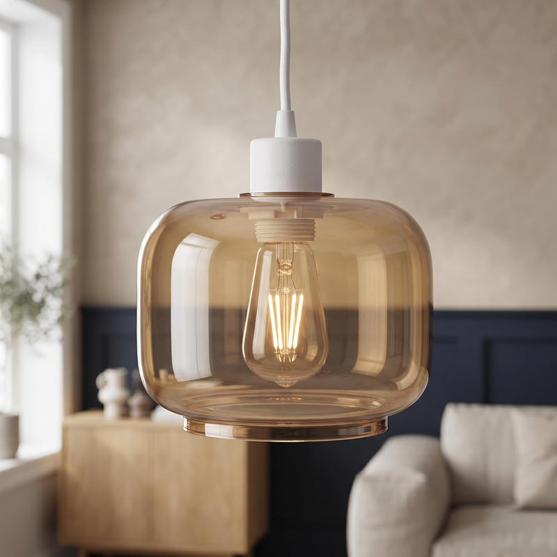 Glass Lamp Shade, Ovel
