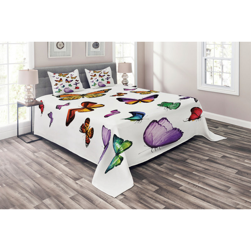 Farmhouse / Country Polyester Coverlet