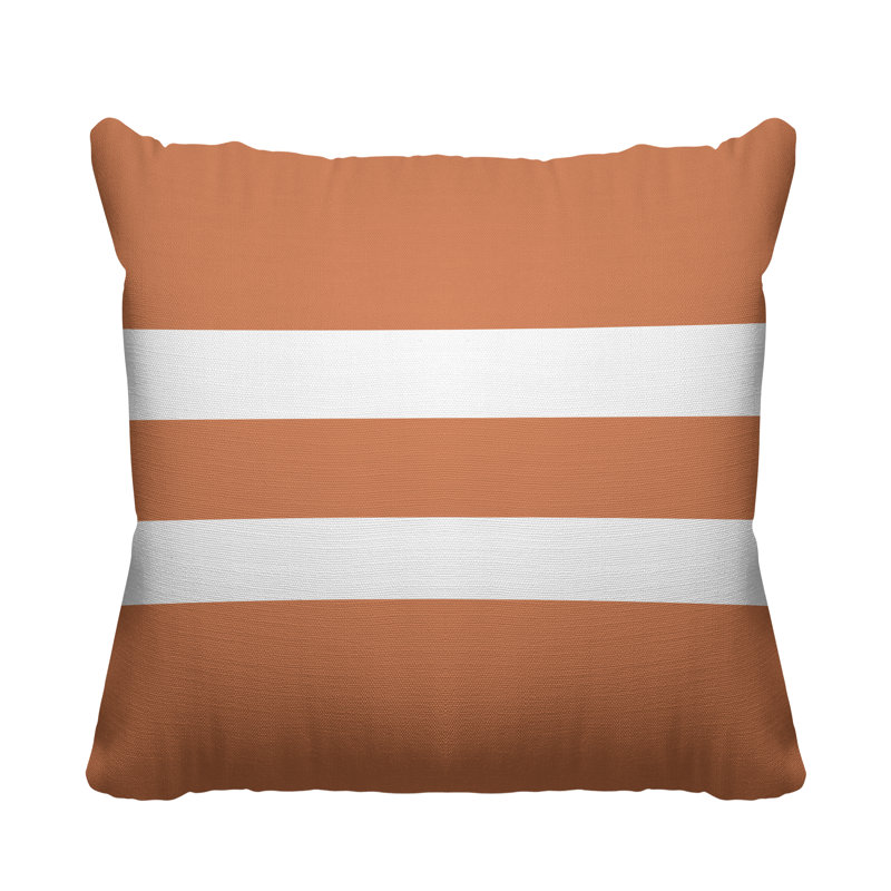 Coussin décoratif intérieur / extérieur Kyson, Chair, L 15 po x H 15 po