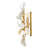 Audra Steel Flush Mounted Sconce