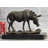 Donkey Mule Bronze Statue Sculpture Handmade Art Figure by Barye on Marble Base