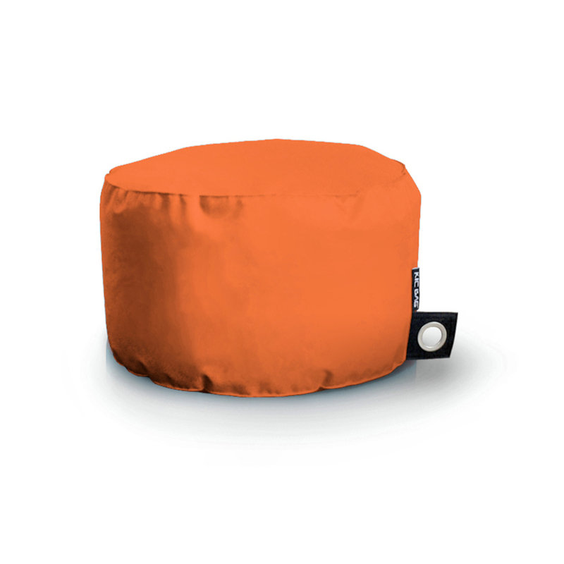Polyester Outdoor Friendly Refillable Classic Bean Bag, Orange