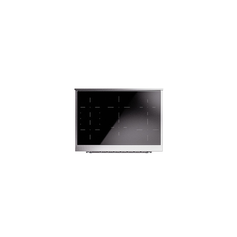 ILVE Nostalgie II 36 in Induction Range, White/Chrome