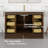 Ilsa 48"W X 18"D Bathroom Vanity With White Carrara Quartz Countertop And Undermount Porcelain Sink-430971929