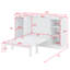 Lit escamotable avec tablettes et garde-robe Murphy