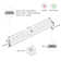 LEPOTEC 7.48Inch 20 LED Cool Wireless Rechargeable Motion Sensor Cabinet Light