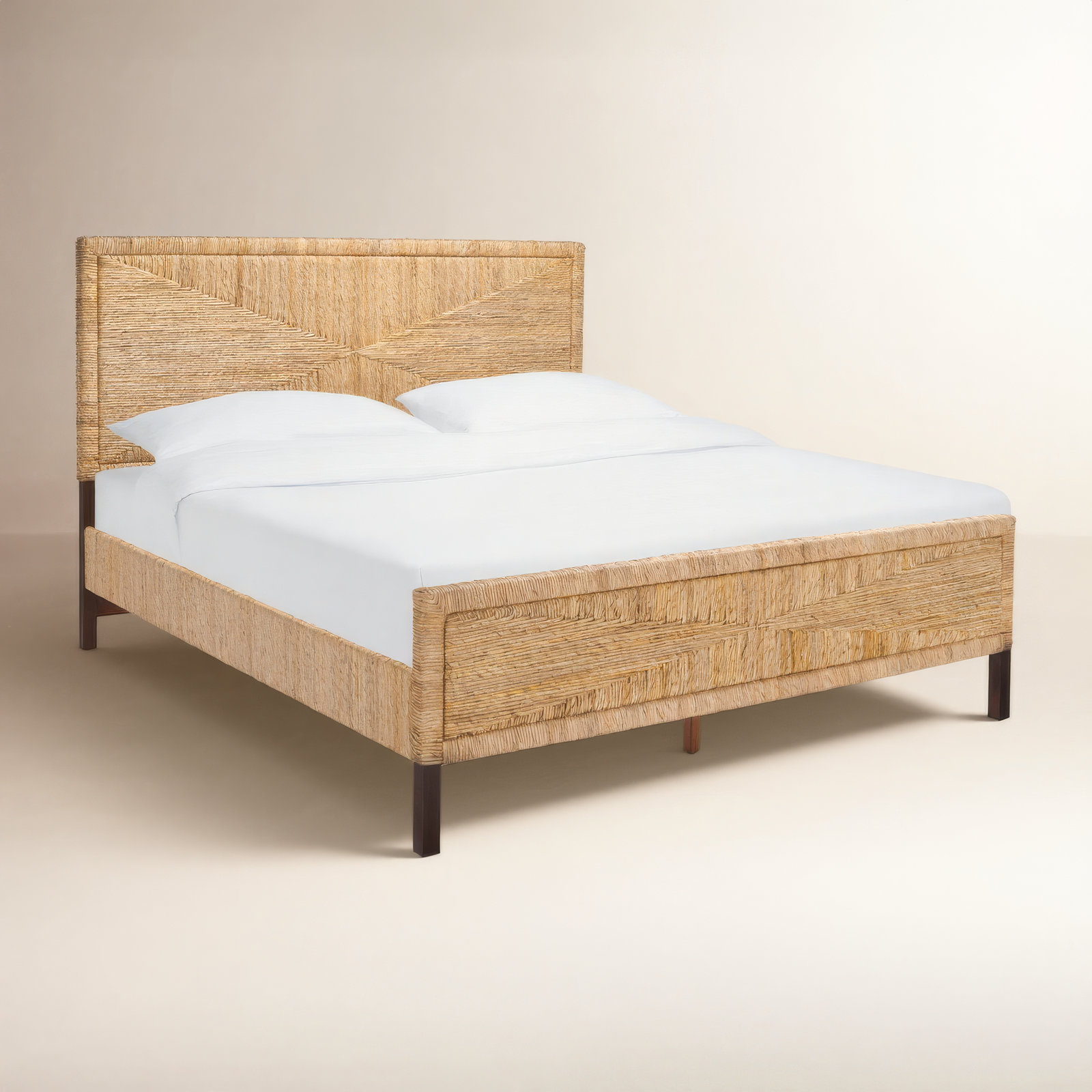 Aleja Woven Banana Stem Bed, Queen