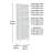Narrow Bookcase, Brown Finish