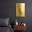 «Grateful Thankful Blessed» par Cindy Jacobs, art mural en métal doré, 12 po x 16 po-1607048371