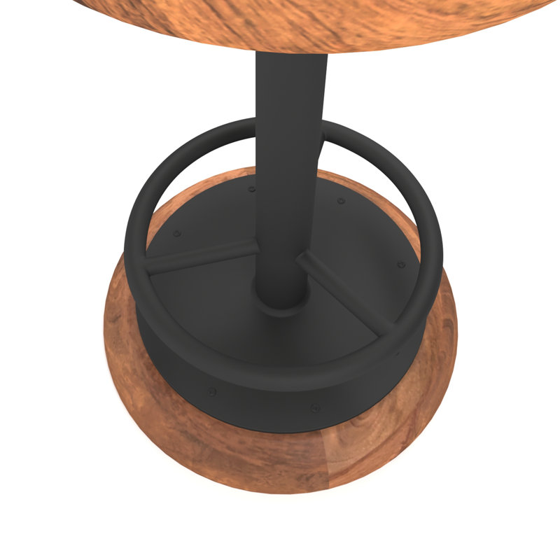 Tabouret de bar rotatif Jerrion Charm