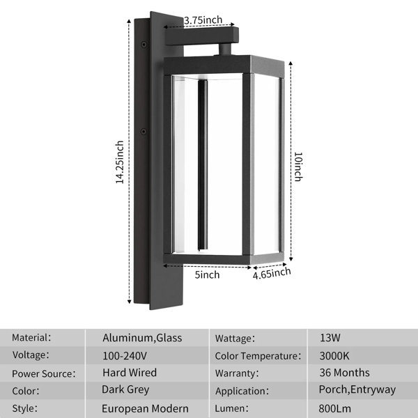 Dimensions du produit