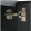 Meuble-lavabo mural flottant 30 po avec lavabo en céramique et portes d'armoire à fermeture en douceur