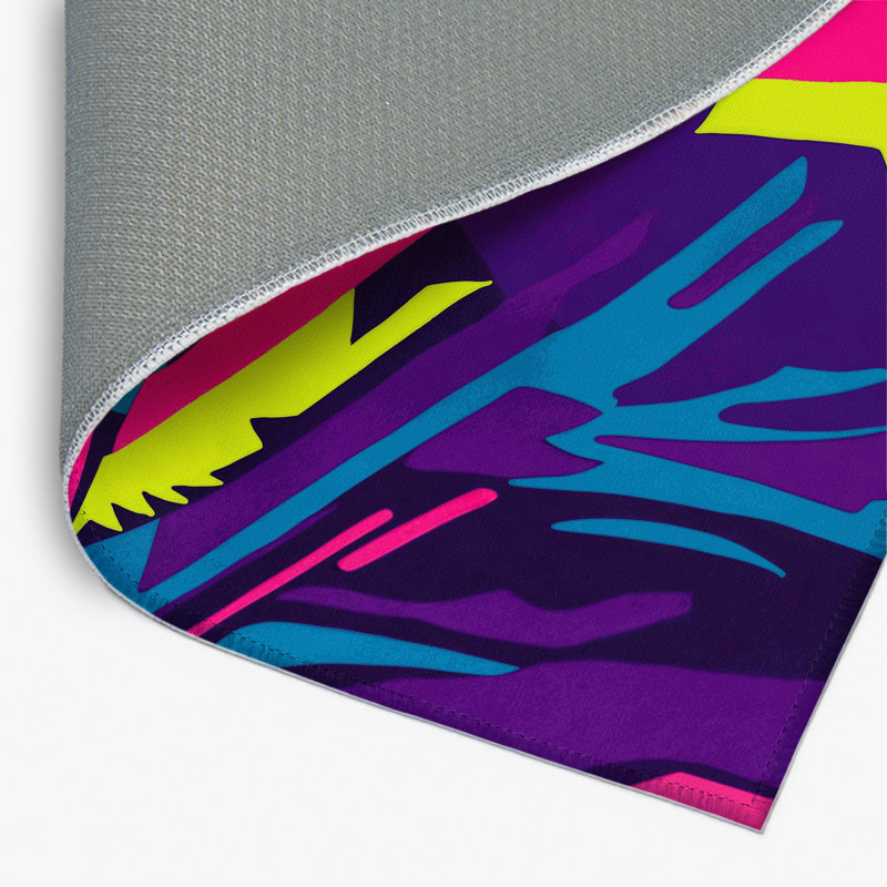 Tapis d'intérieur et d'extérieur Electric Mirage, Rectangle 1'6" x 2'6"