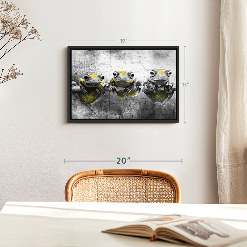 Reproduction d'art sur toile, H 13 po x l 19 po
