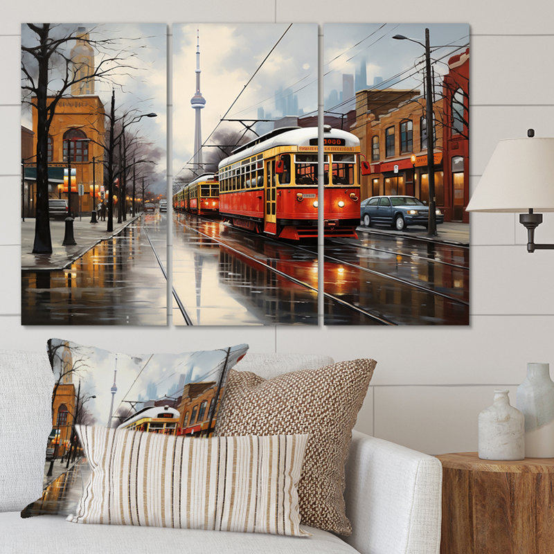 Canada Cityscape Elegance I Cities & Countries Wall Decor on Metal