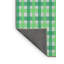 Tapis vert à motif écossais Kimura-421567328