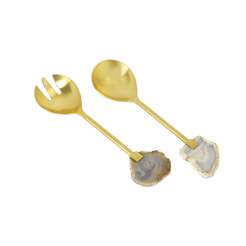 Holian Stainless Steel Salad Servers