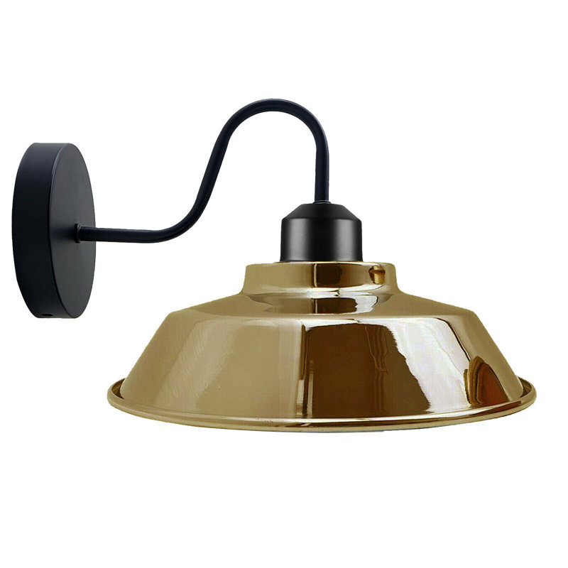 Mcquiston Armed Sconce, French Gold