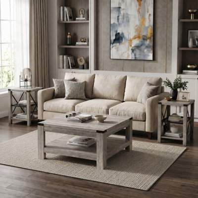 3-piece Living Room Table Set