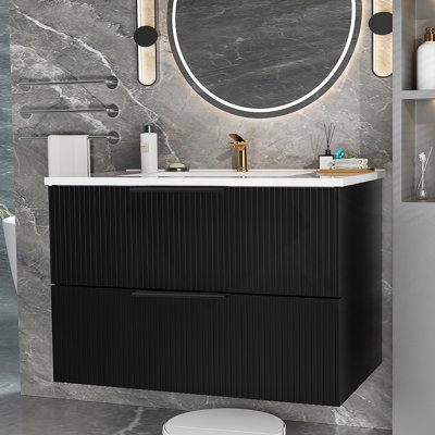 Meuble-lavabo 30 po avec lavabo en céramique