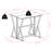 Landyon 2 - Person Extendable Solid Wood Top Double Pedestal Base Dining Set