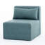 Fauteuil de chambre en polyester Horvitz