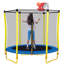 Creationstry Round Backyard Trampoline-98167755-98176474
