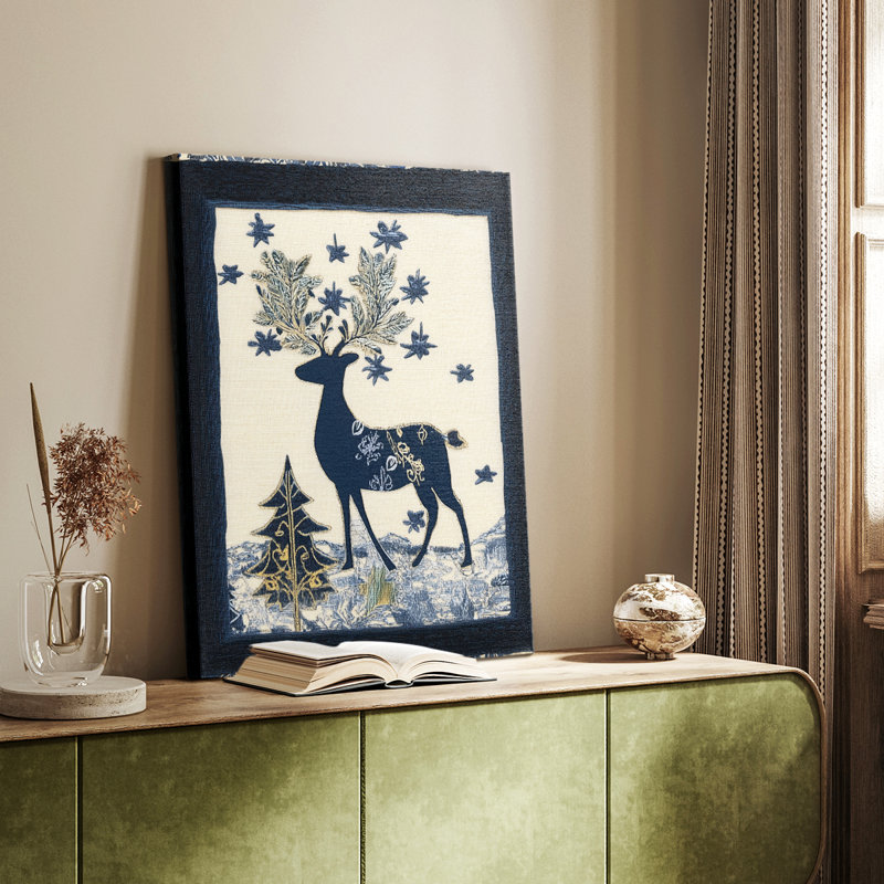 Christmas Holiday Art DCCLX - galerie sur mesure, H 12 po x l 8 po