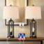 Ensemble de 2 lampes de table Farmhouse