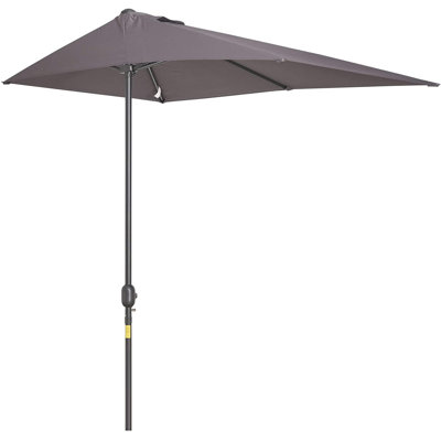 Aarthi 230cm X 130cm Rectangular Market Parasol