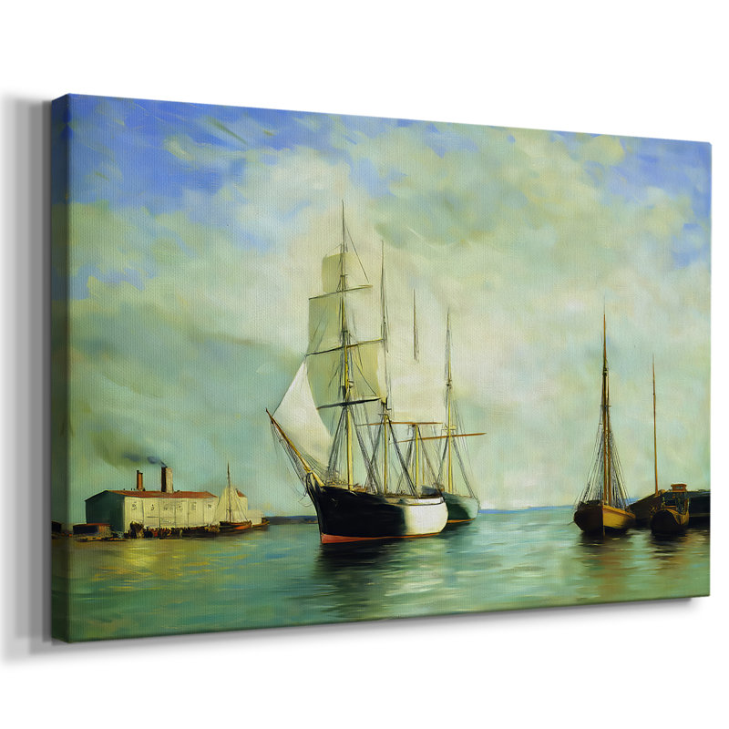 Série Nautical-LVII - Cavas enveloppés de galerie, 8 x 12