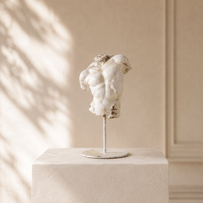  Home Decor Sculpture Statue, Modern Vintage Human Figure Sculpture Decorative Ornament for Living Room Shelves & Bedroom