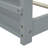 Jedu Kids Twin Floor Platform Bed with Headboard Shelf-337178568
